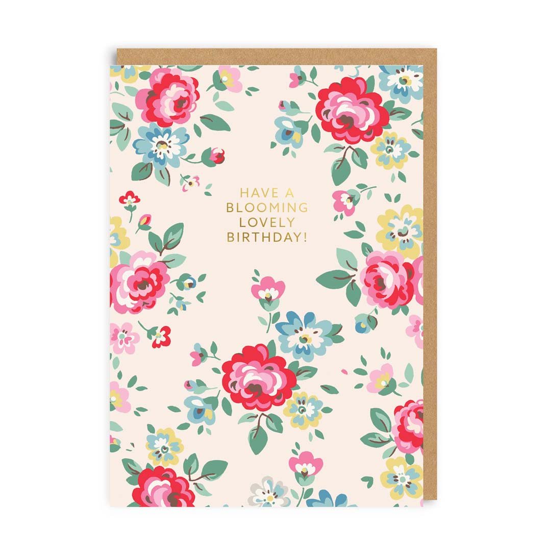 Have a blooming lovely birthday Card