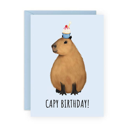 Capy Birthday Funny Birthday Card