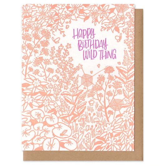 Happy Birthday, Wild Thing Greeting Card