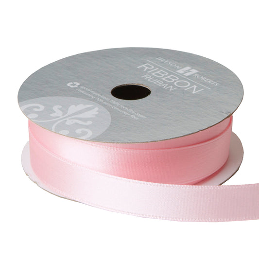Fancy Satin Ribbon 5/8" Pastel Pink