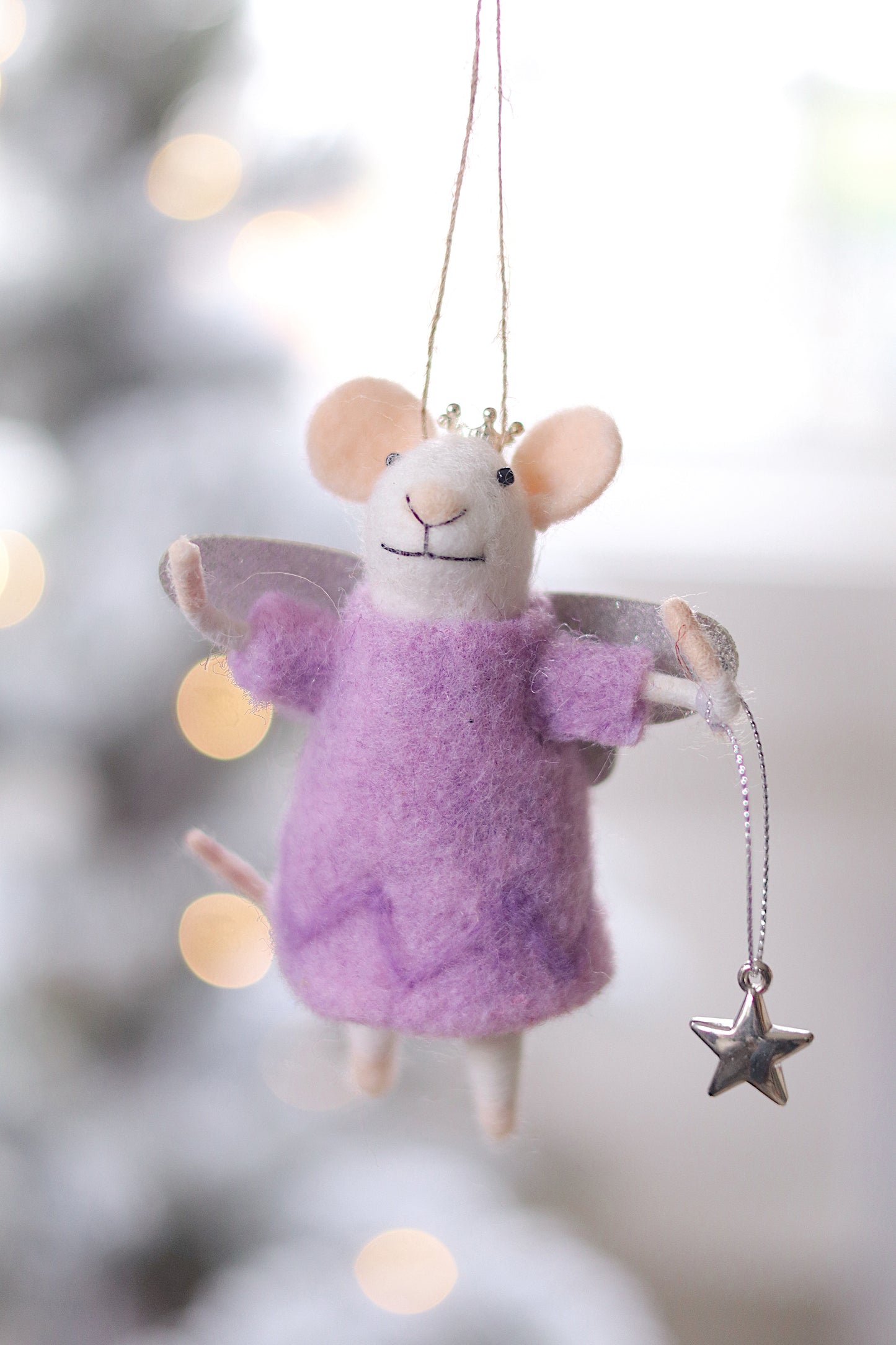 Fairytale Florence Mouse Holiday Ornament