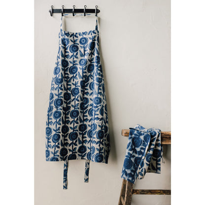 Gilia Block Print Dishtowel