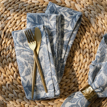 Larkspur Topiary Napkins Set of 4