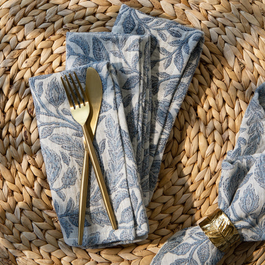 Larkspur Topiary Napkins Set of 4
