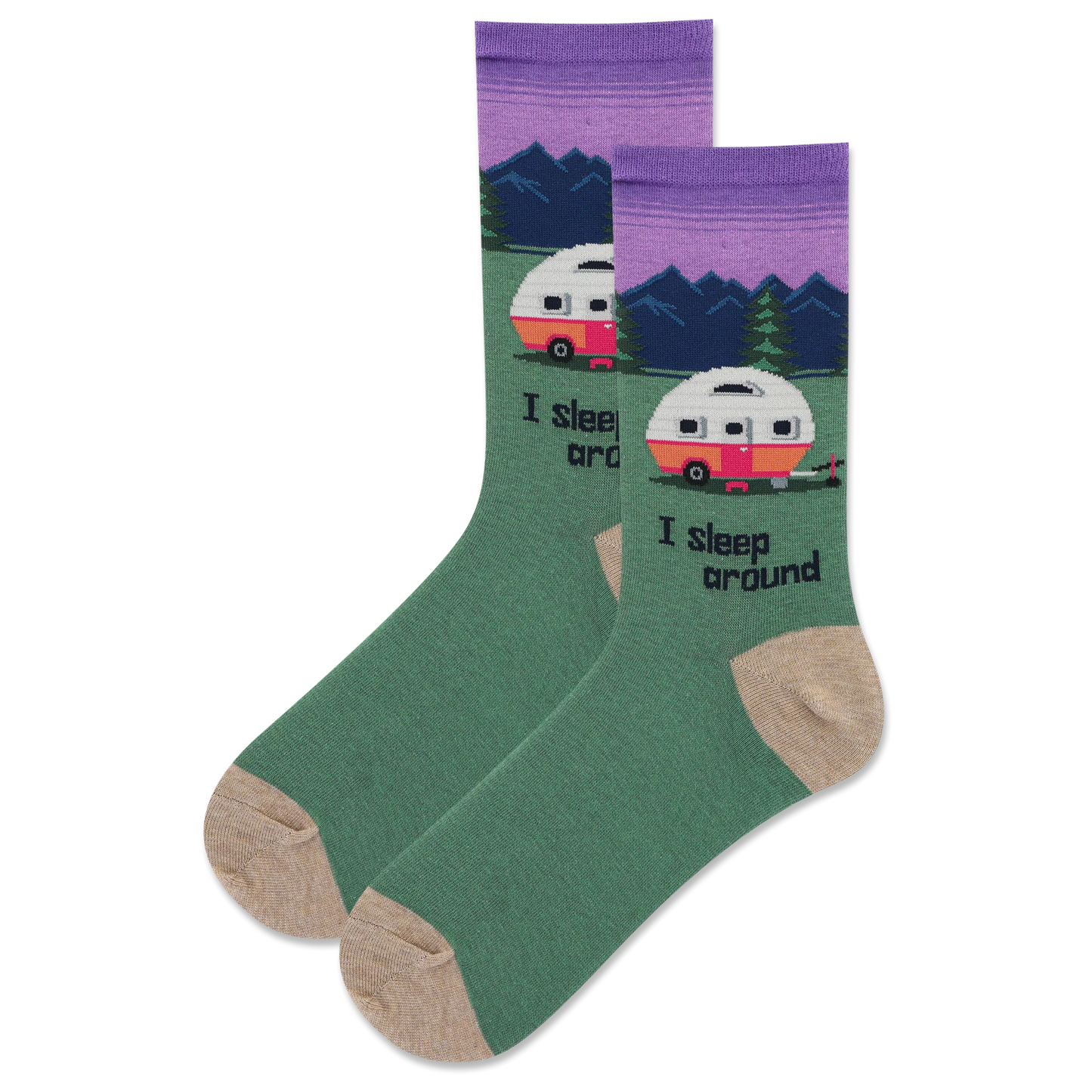 I Sleep Around Women's Crew Socks