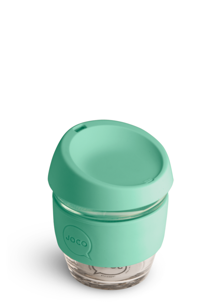 Reusable Glass Cup 8oz