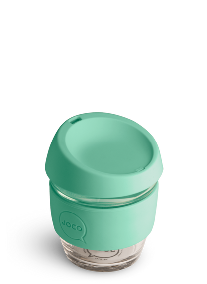 Reusable Glass Cup 8oz