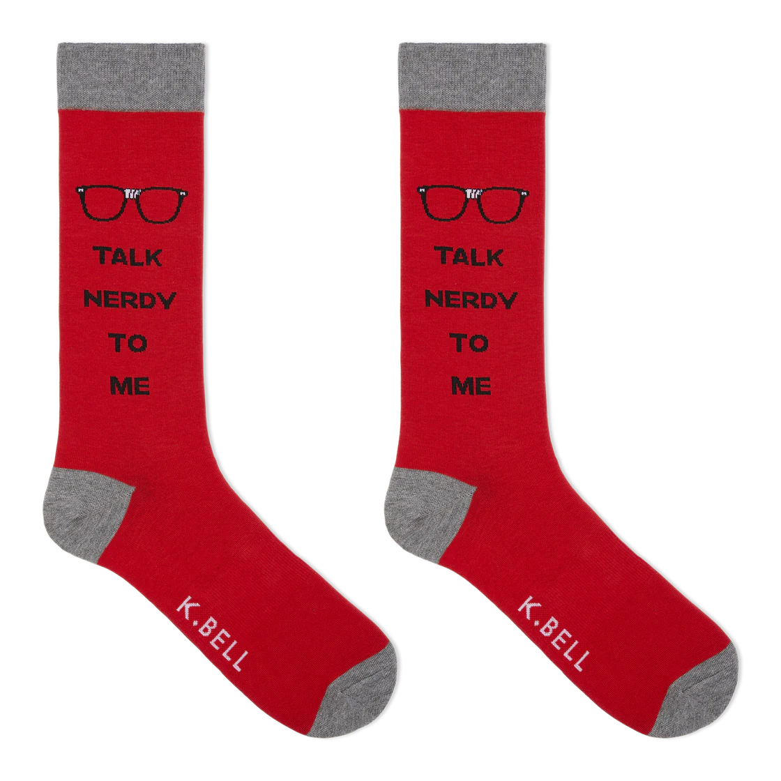 Talk Nerdy To Me Men's Crew Socks