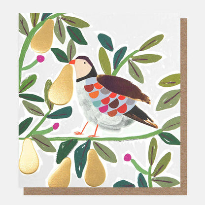 Partridge and Robin Card