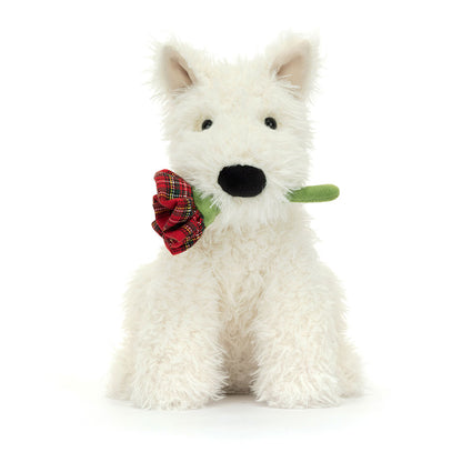 Munro Scottie Dog 'Love You' Plush Toy