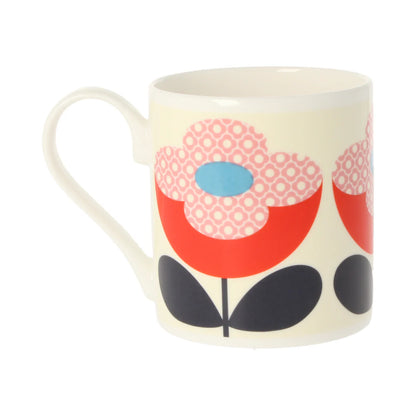 Buttercup Stem Red & Pink Mug