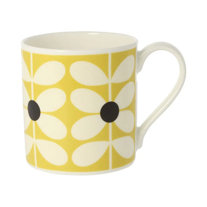 Sixties Stem Ochre Mug