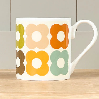 Multi Flower Mug