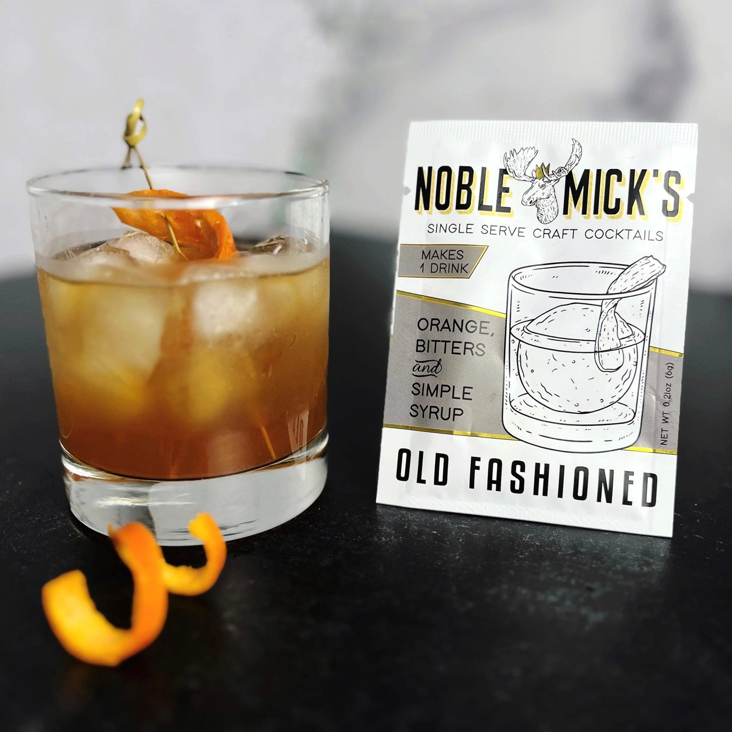 Old Fashioned Single Serve Craft Cocktail