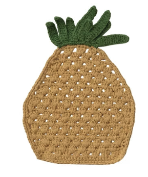 Cotton Crocheted Fruit Shaped Pot Holder