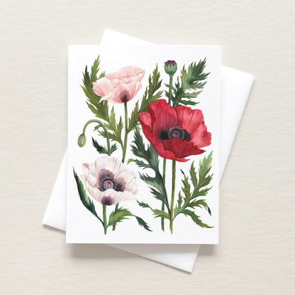 Poppies Art Card