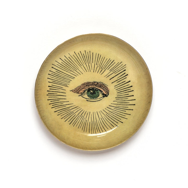 Round Enamel Tray Eye