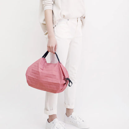 Shupatto Compact Reusable Bag Small Momo Pink