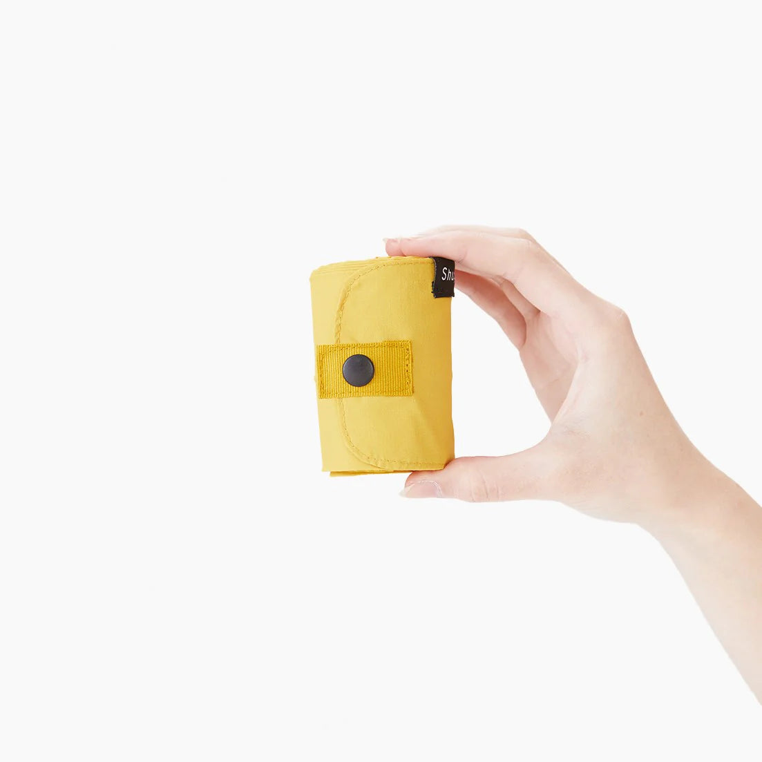 Shupatto Compact Reusable Bag Medium Karashi Mustard