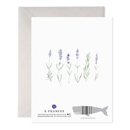 Lavender Mom Card