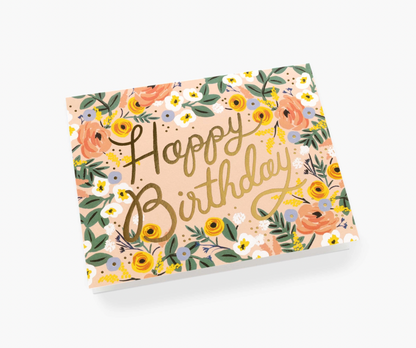 Rose Birthday Card