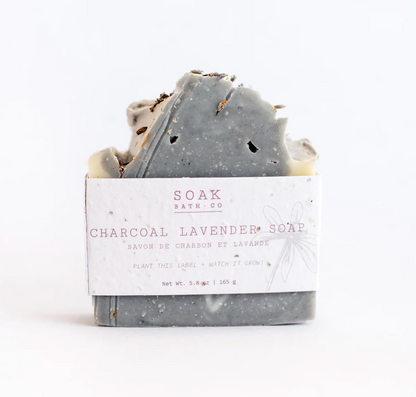 Charcoal Lavender Soap Bar