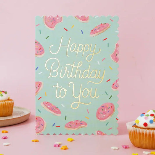 Sugar Cookie Birthday Card