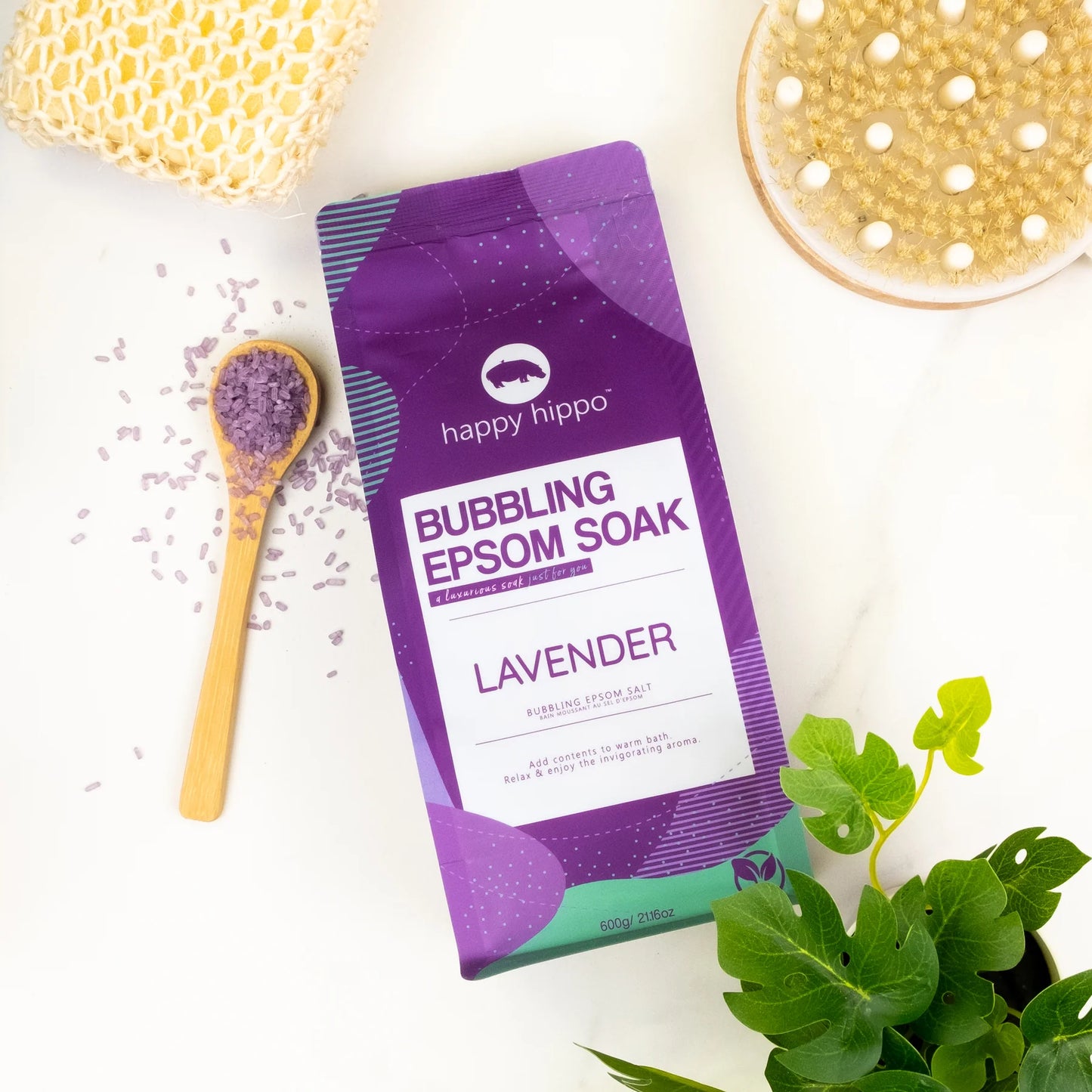 Bubbling Epson Salt Relaxation Lavender