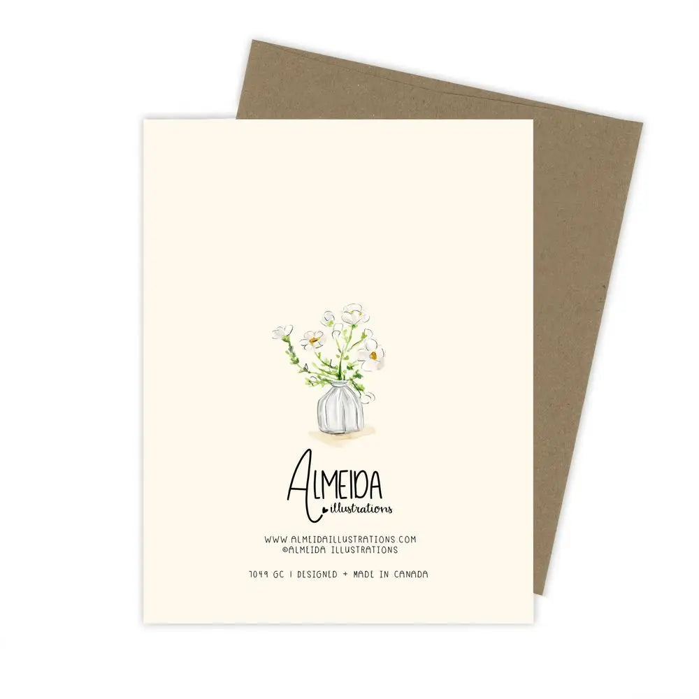 Forever is Only the Beginning Wedding card