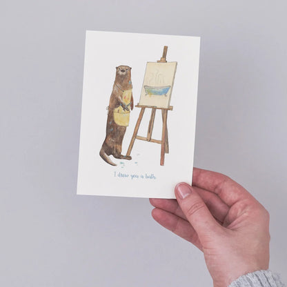 Drew You a Bath Card