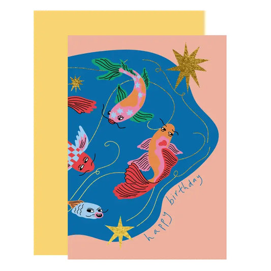 Coy Birthday Card