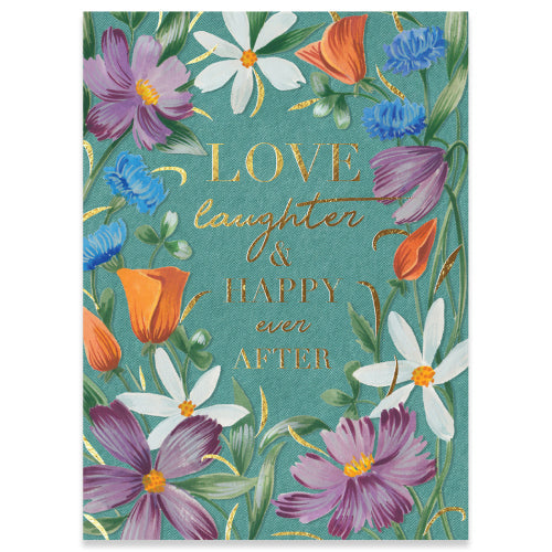 Love Laughter Congratulations Greeting Card