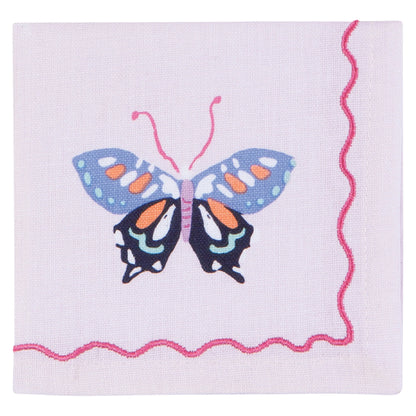 Flutter By Cocktail Napkins Set of 4