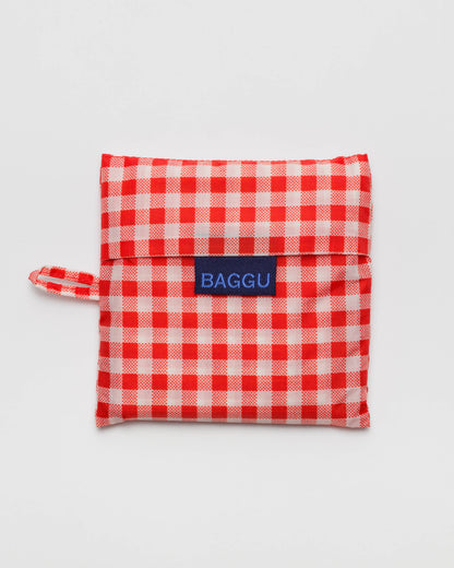 Reusable Standard Baggu Red Gingham