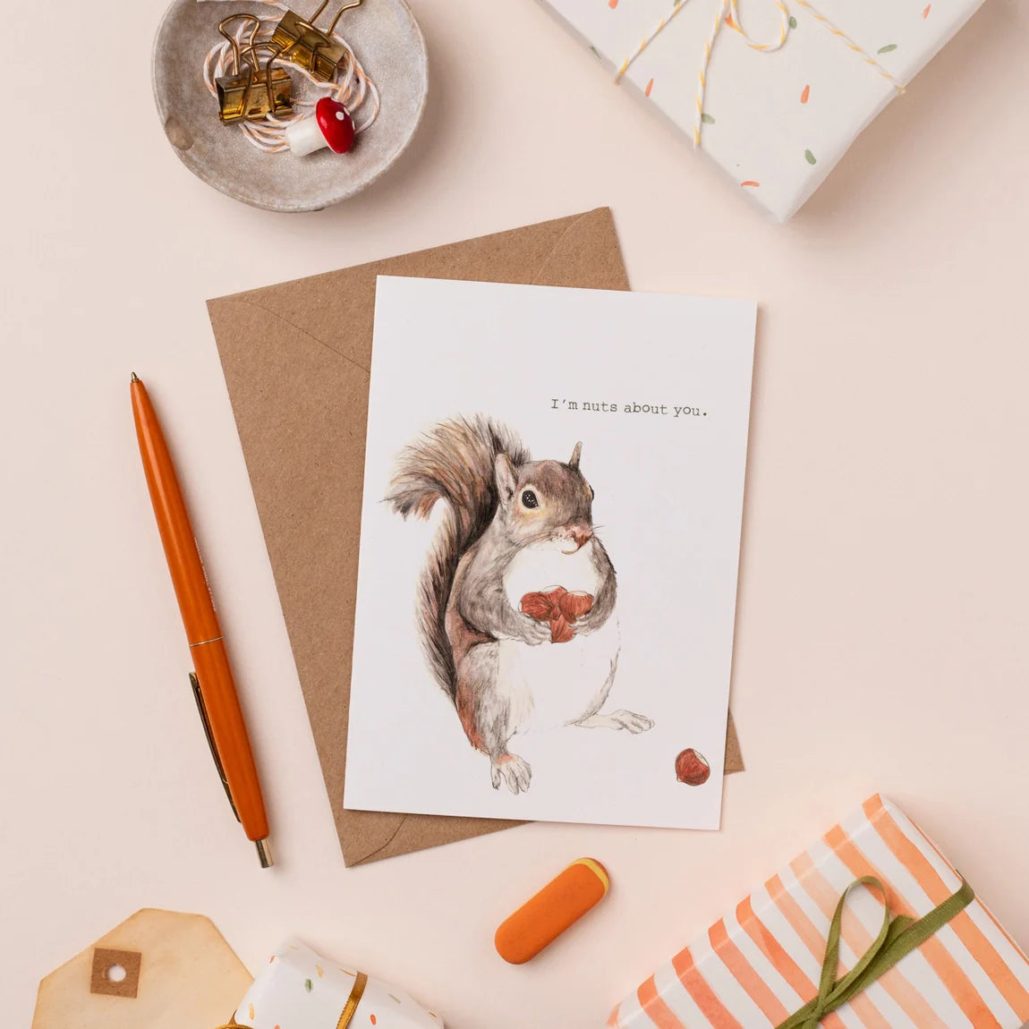 Nuts About You Card