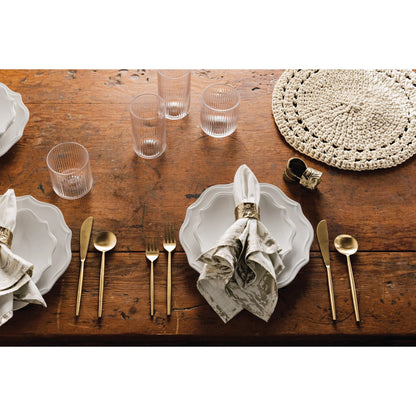 Glimmer Gold Napkin Set of 4