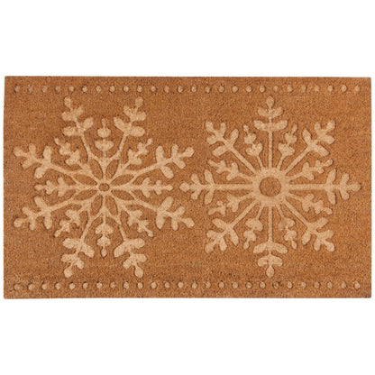 Good Tidings Coir Doormat