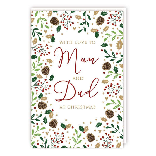 Mum and Dad Christmas Card