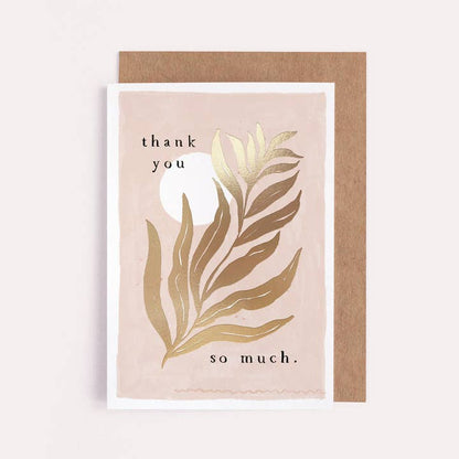 Leaf Thank You Card