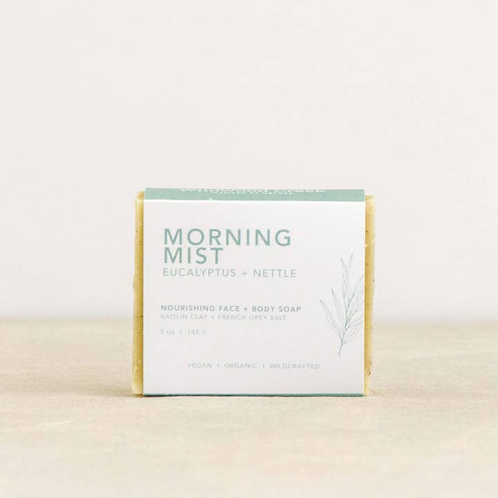 Morning Mist Natural Vegan Organic Soap Bar