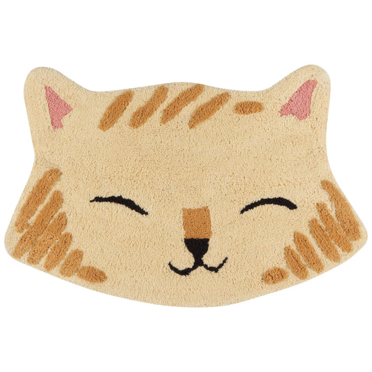 Bath Mat Shaped Feline Fine