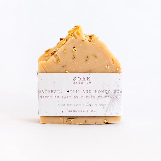 Oatmeal Milk And Honey Soap Bar