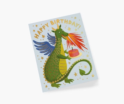 Birthday Dragon Card