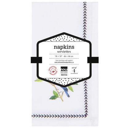 Birdsong Napkin Set of 4