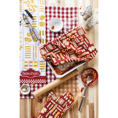 Buona Pasta Oven Mitt Set of 2