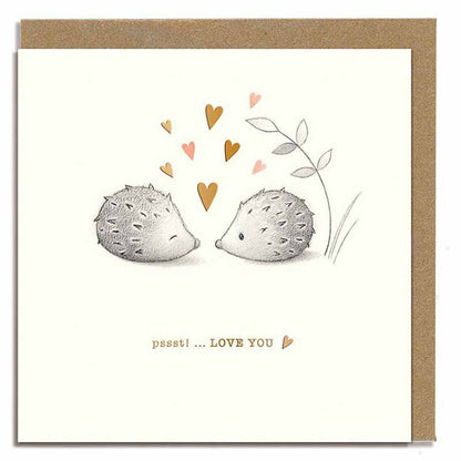 Psst, Love You Card