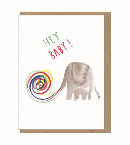 New Baby Elephant Card