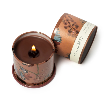 Terra Tabac Demi Vanity Tin Candle