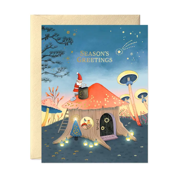 Gnomes Holiday Card