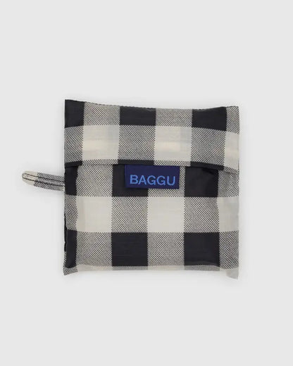 Standard Baggu - Black + White Big Check